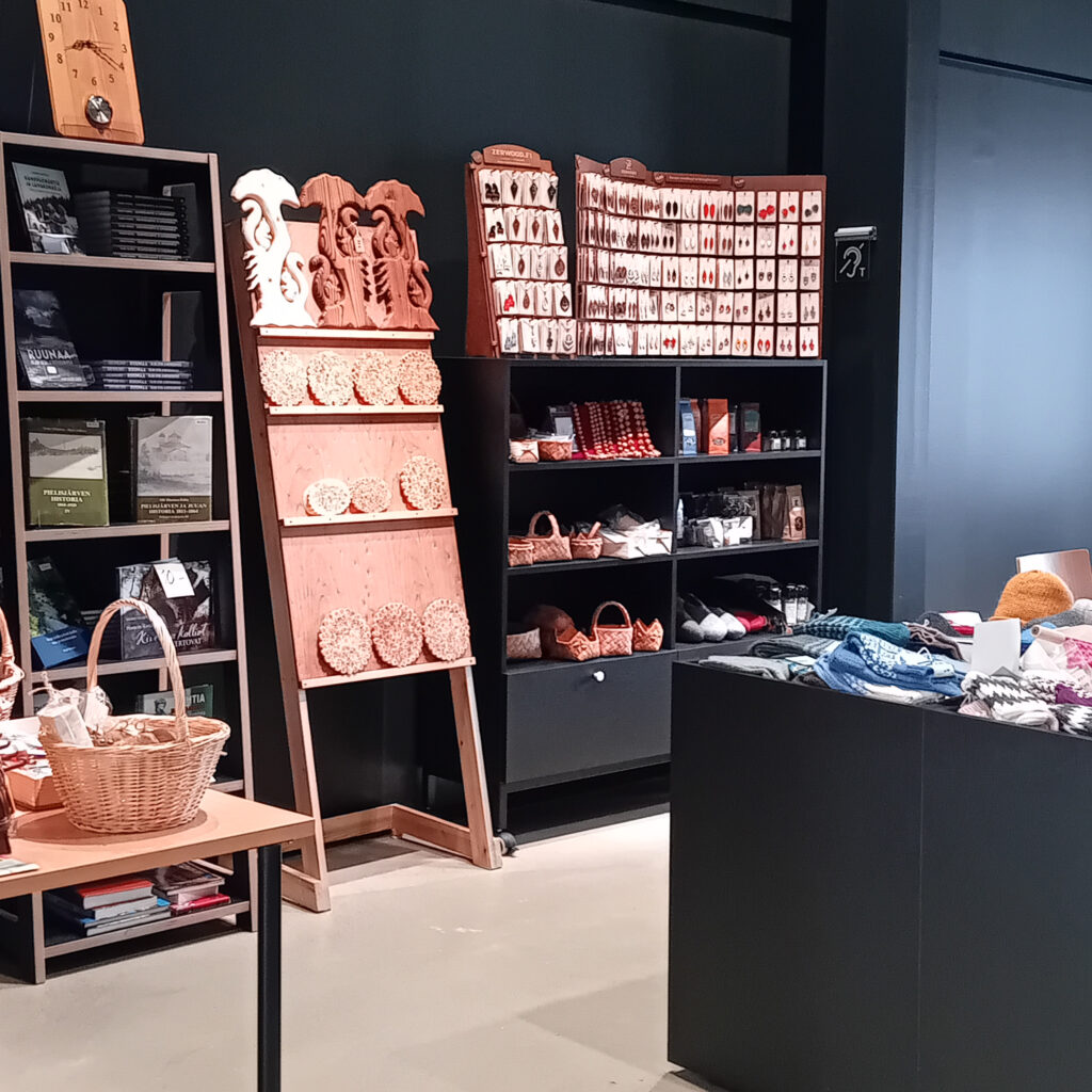 Museopuoti Pielisen museon päärakennuksessa