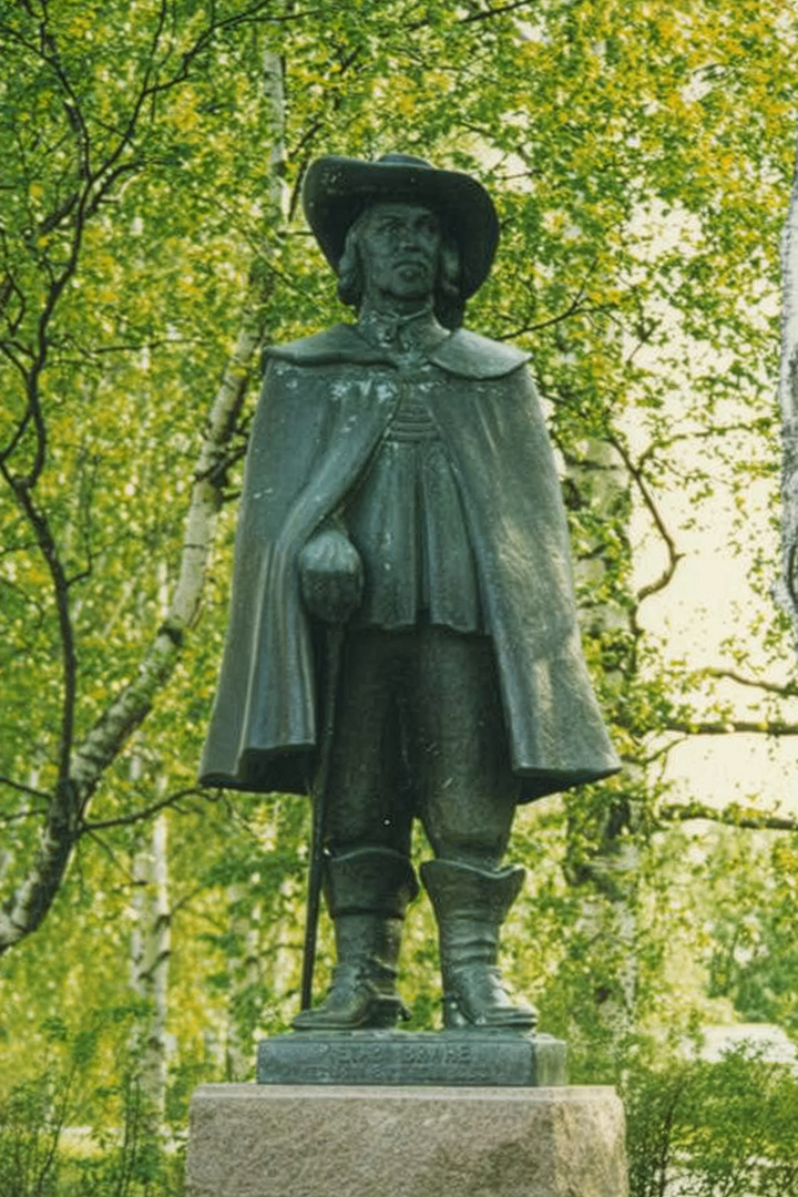 Pietari Brahen patsas Lieksassa